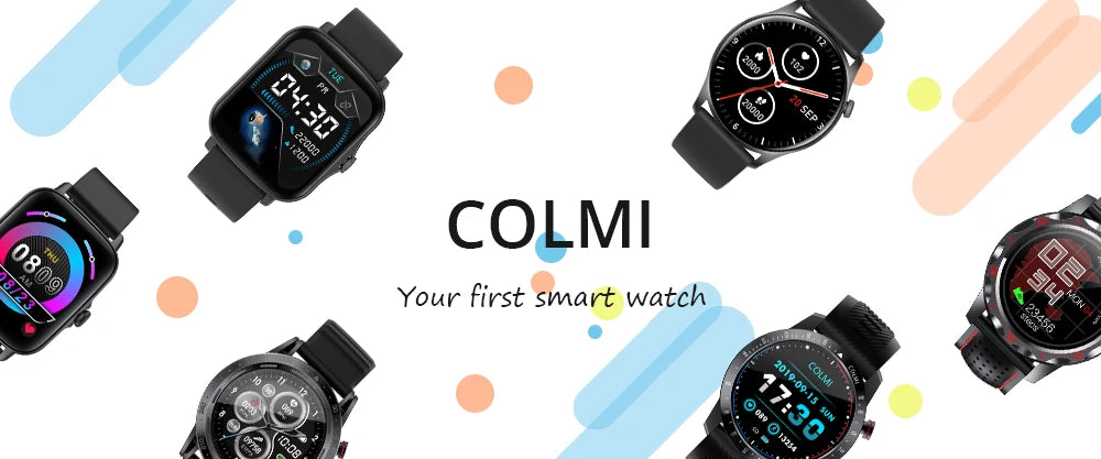 [2024 New] COLMI V73 Smartwatch AMOLED Display Bluetooth Calls Health Fitness Tracking Smart Watch for Men Women