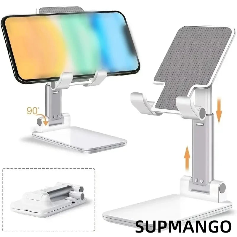 Mobile Phone Holder Desktop Folding Multi-Functional Universal Lazy Fixed Shelf Adjustable Lifting Light And Compact