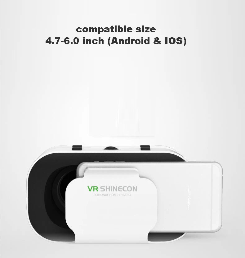 VR Glasses Virtual Reality Headset Viar Devices Helmet 3D Lenses Smart Goggles For Smartphones Phone Mobile Gogle Game Accessory