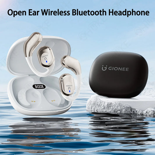 Gionee JL001 Open Ear Wireless Headphone Bluetooth Headset Bone Conduction Earphone Sports Waterproof Earbuds with Mic for Phone