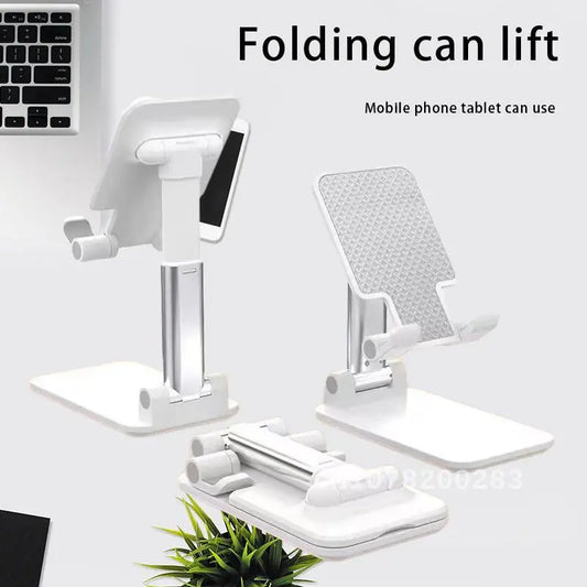 Lifting Folding Mobile Phone Bracket Desktop Live Shooting Tablet PC Portable Bed Head Adjustable Mobile Phone Bracket