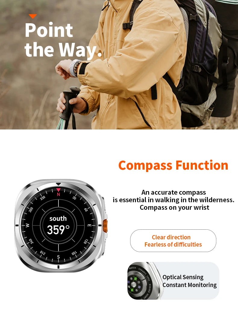 New High Quality Z7 ULTRA Smart Watch For Men Sports Fitness Watches For Android Ios Smartwatch Montre