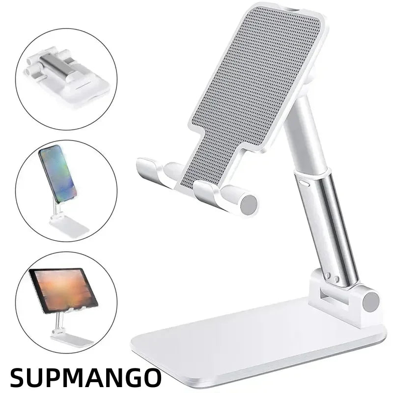 Mobile Phone Holder Desktop Folding Multi-Functional Universal Lazy Fixed Shelf Adjustable Lifting Light And Compact