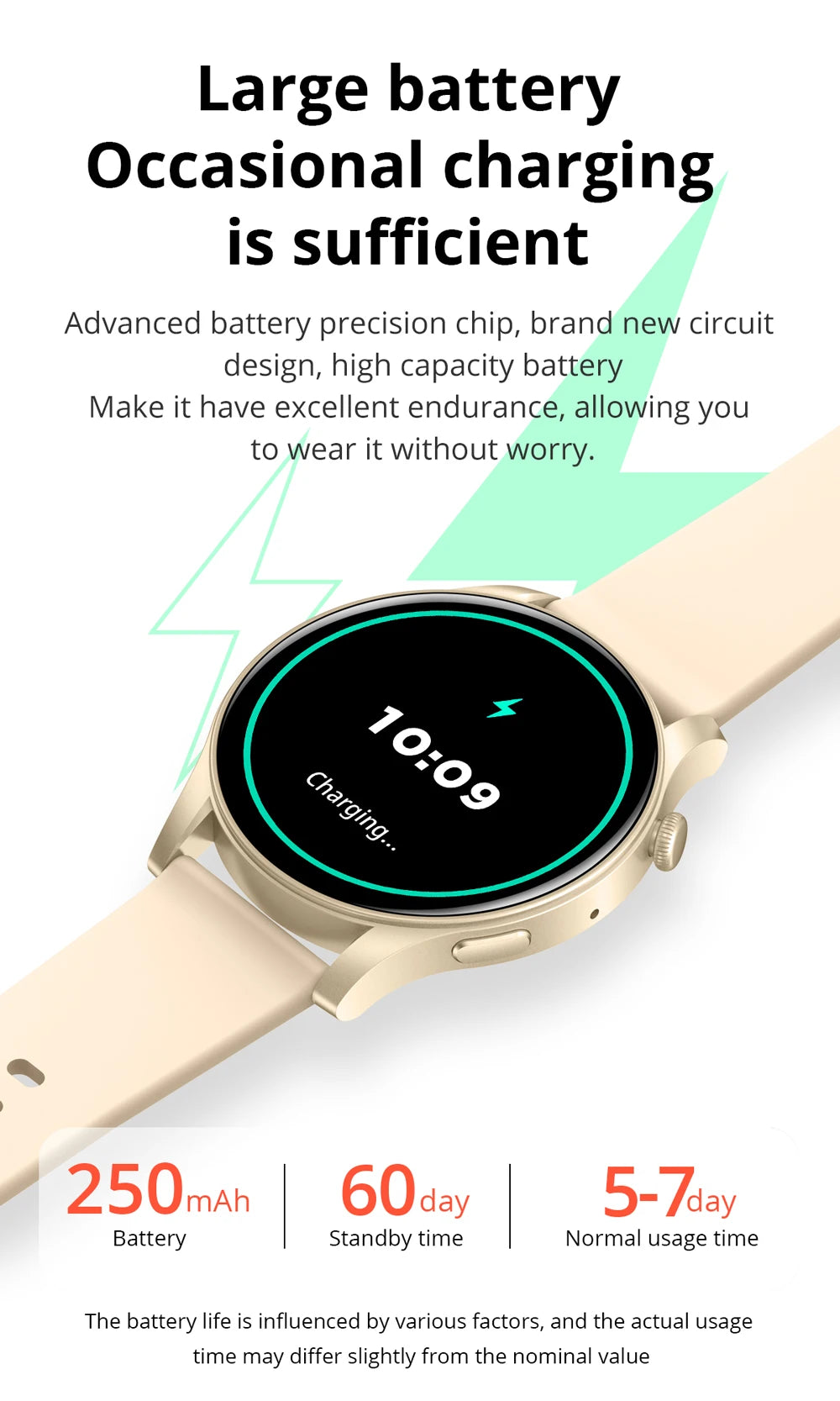 [2024 New] COLMI V73 Smartwatch AMOLED Display Bluetooth Calls Health Fitness Tracking Smart Watch for Men Women