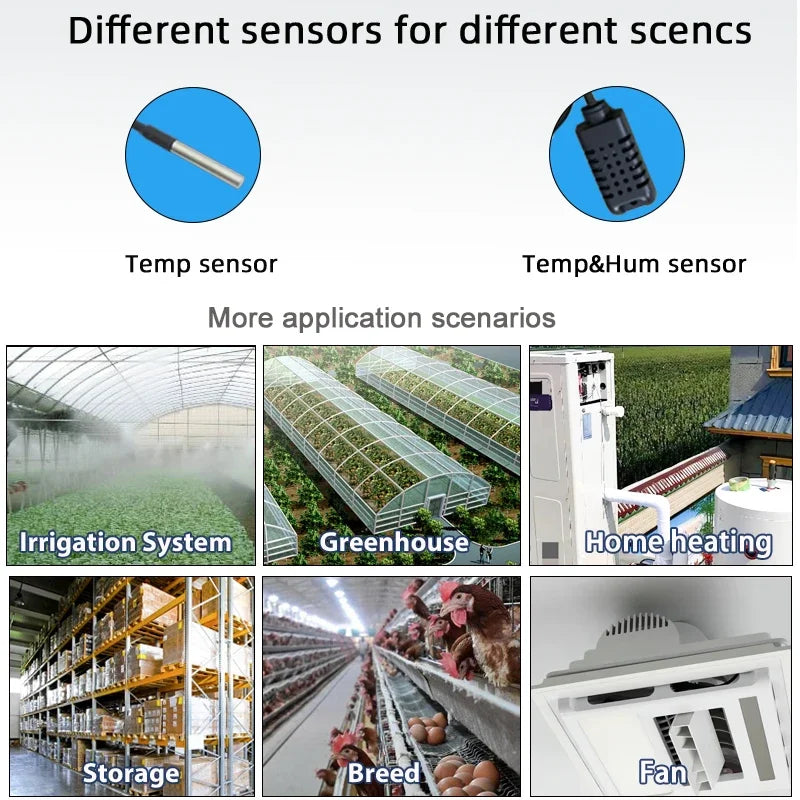 Mumubiz Tuya Zigbee Switch With Temperature Humidity Sensor ,Smart 16A 3000W Thermostat TH16 Data Monitoring Alexa Compatible