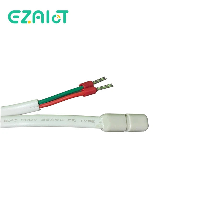 EZAIOT 3M NTC 10K3380 1% Thermostat External Temperature Sensor Waterproof Probe for Floor Heating Smart Thermostats