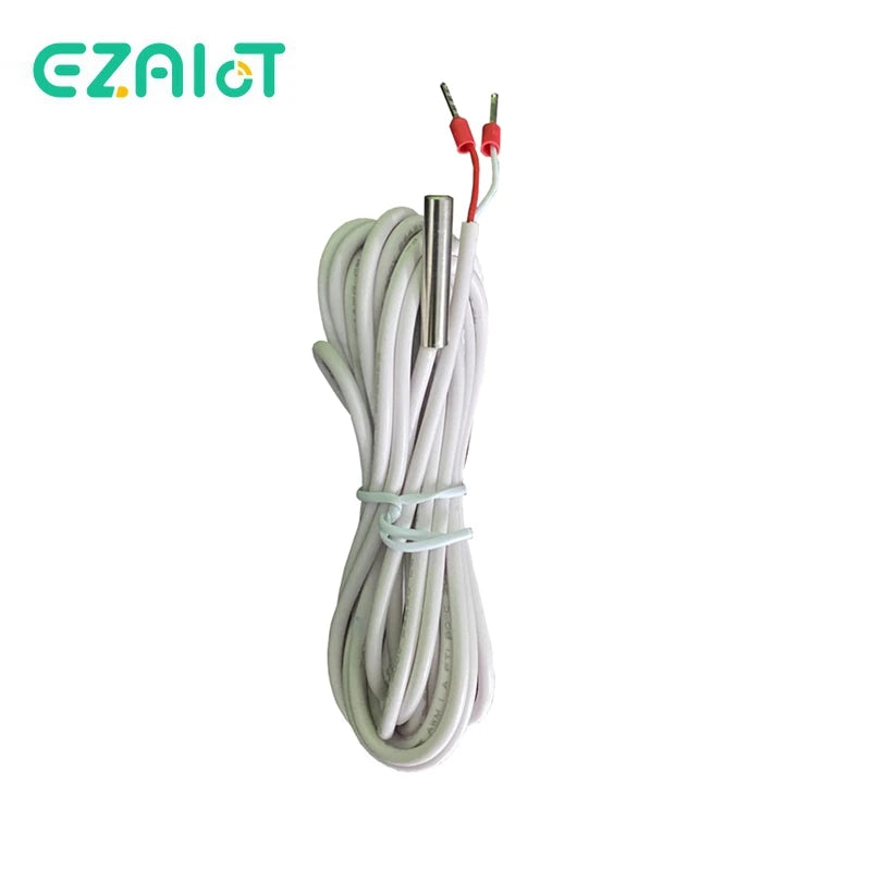 EZAIOT 3M NTC 10K3380 1% Thermostat External Temperature Sensor Waterproof Probe for Floor Heating Smart Thermostats