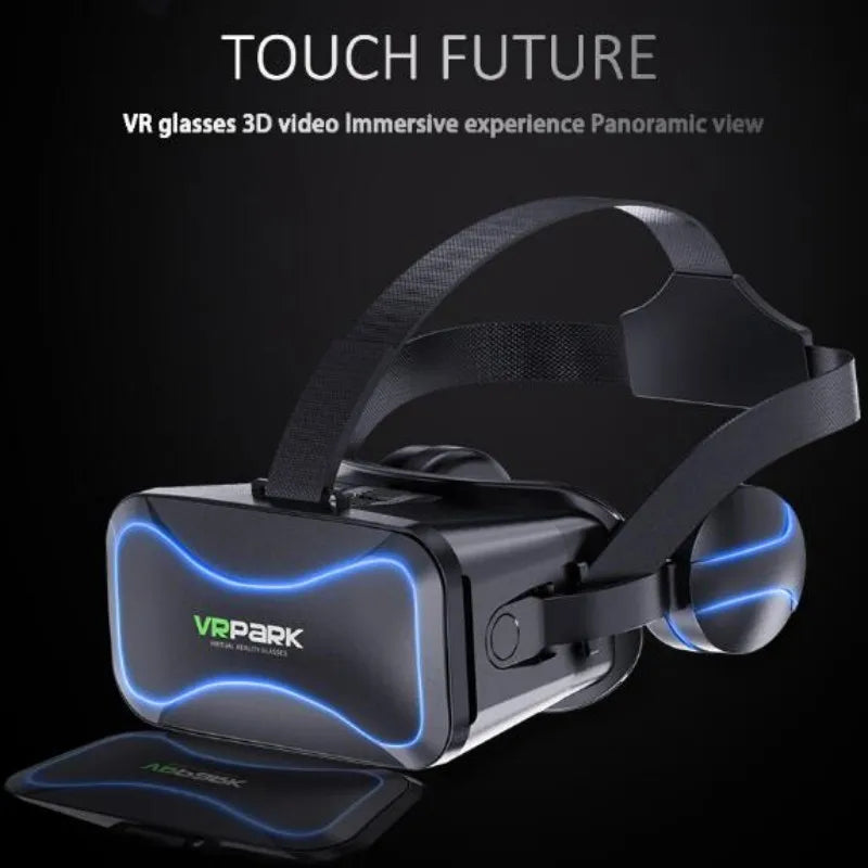 Virtual Reality 3D VR Glasses Headset Smart Phone Goggles Helmet Device Lenses Smartphone Viar Headphone For iPhone Android Game