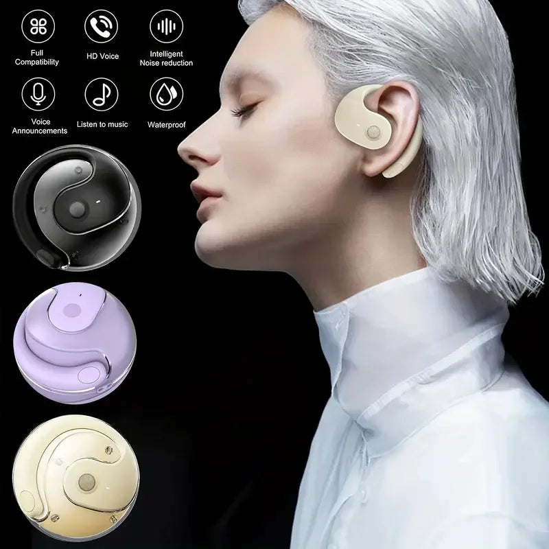 GRERTWALL Sports open ear loop, touch control without delay, high fidelity stereo sound quality, clear standby time long