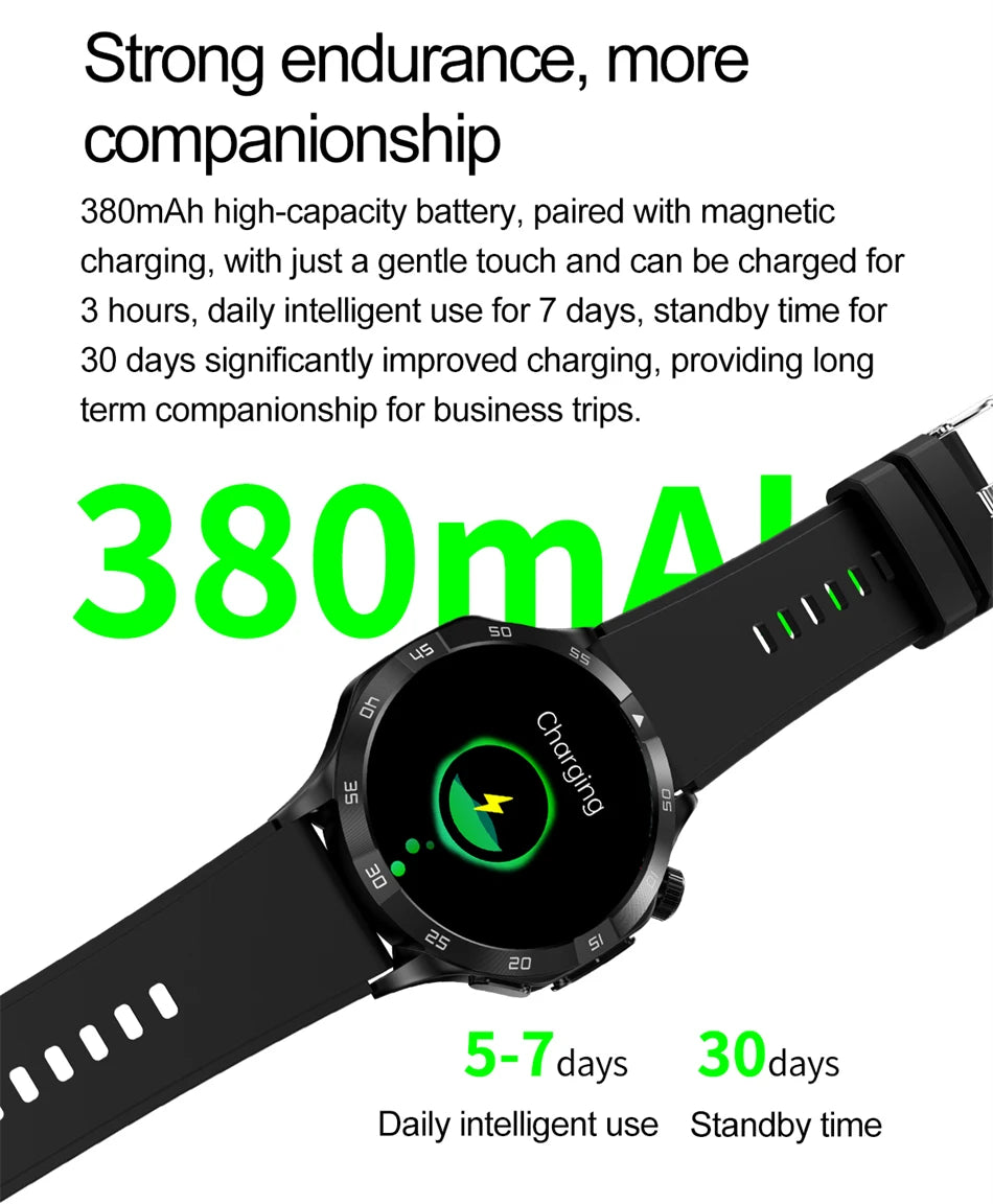 LIGE AI Medical Grade ECG+PPG Smart Watch Health Monitor Men Women Bracelet Bluetooth Call Waterproof Smartwatch For Android IOS